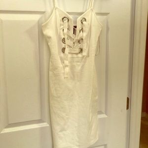 White cotton dress